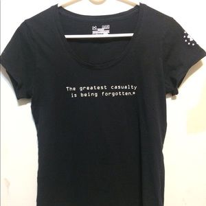 Under Armour Wounded Warrior Project Black Shirt